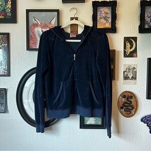 vintage y2k juicy couture velour sweatshirt
